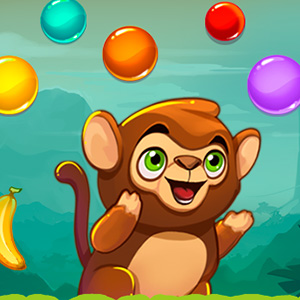Monkey Bubble Shooter game